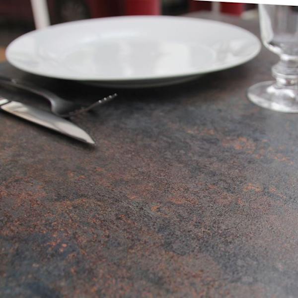 Pyöreä pöytä Ø 70 cm Rome bistro rust kastanj