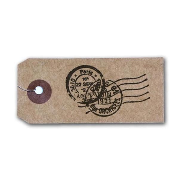 STÄMPLAR POSTALER - 45X56 MM - TRÄ