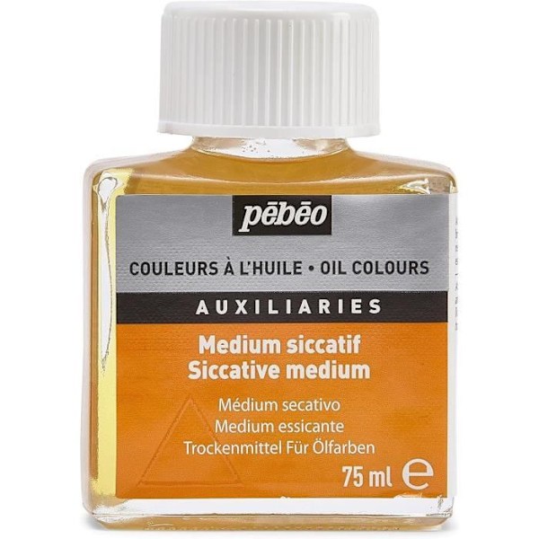Medium Siccatif - Ej specificerad - 75ml - Olja färg - Flaska - Vuxen/Blandat