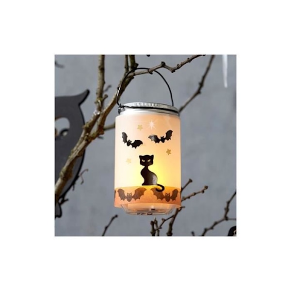 Autocollants - Artemio - Halloween - Sorcière - 2 m - Orange - Mixet
