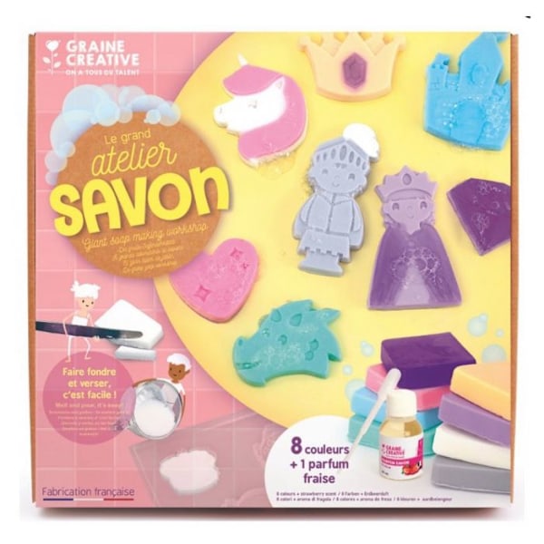 Creative Kit - Det store sæbeværksted - Eventyr Violett