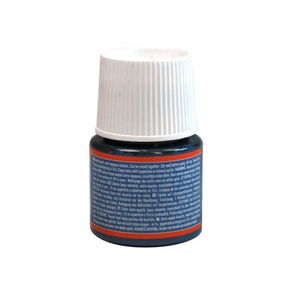 Färg - Pébéo - Keramik - Blå - 45ml - Blank Blå