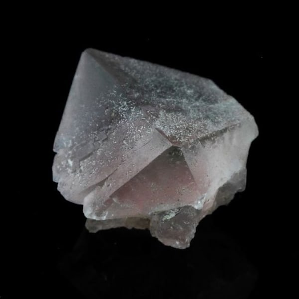Fluorit ros - Ej specificerat - Mont Blanc-massivet - 6.02 ct - Äkthetscertifikat - 11x11x8 mm Rosa