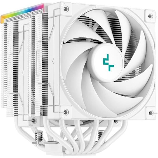 Ventirad CPU - DEEPCOOL AK620 Digital - Blæser 2x 120 mm - Hvid