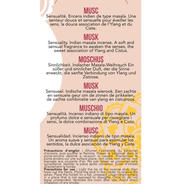 Musk indisk rökelse