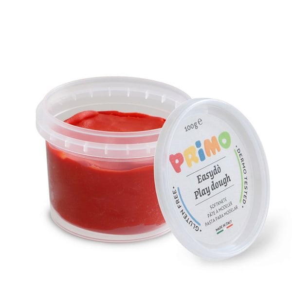 Modelllera - PRIMO - Easydò glutenfri - 4 färger - Barnleksak 4 ljusa, ljusa färger
