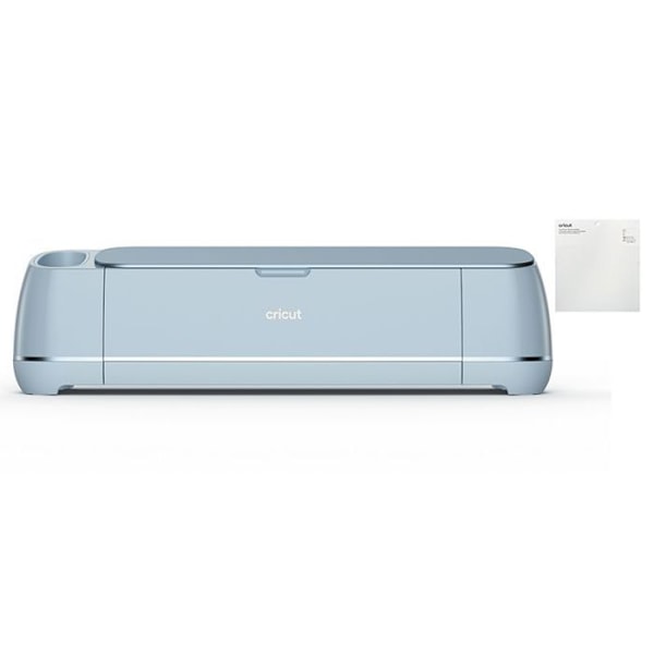 Cricut Maker 3 leikkuri + 10 valkoista pahvitarraa 33 x 33 cm Blå