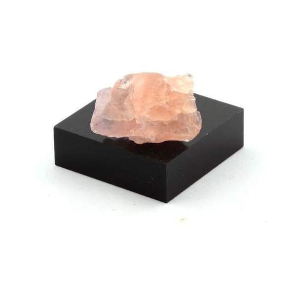 Stenar och mineraler. Rosa fluorit. 32,75 cent. Mont Blanc-massivet, Frankrike. Ros