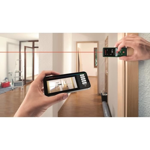 Bosch lasersigte UniversalDistance 40C (præcise målinger af afstande op til 40 m, Bluetooth-forbindelse)