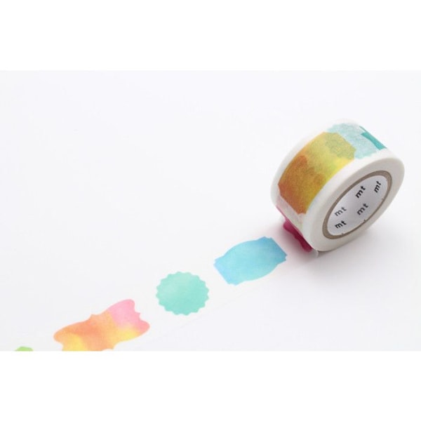 Masking Tape MT EX 2,5 cm vesiväri - etiketti vesiväri N