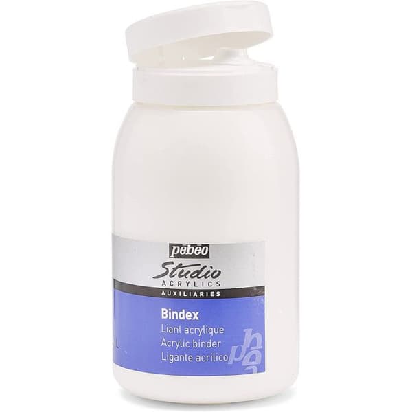 Acrylbindemiddel - Pebeo - Studio Bindex - 1000 ml - Multifarvet - Maling