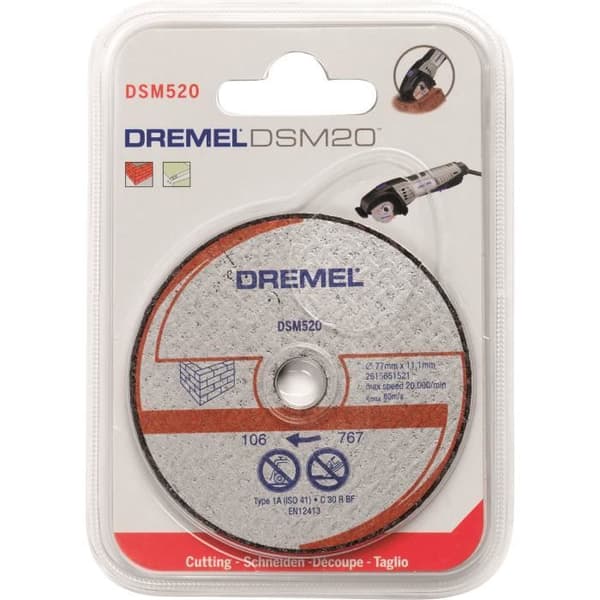 DREMEL sæt med 2 Dremel DSM20 kompakte savskiver