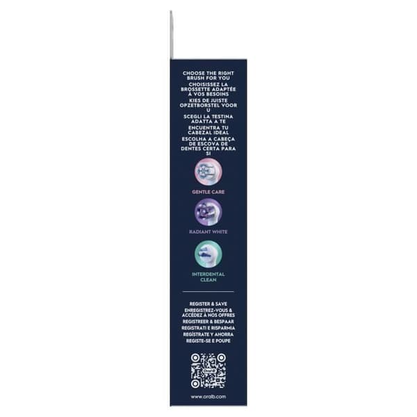 Broschetter - ORAL-B - iO påfyllningar Ultimate Clean - Paket om 8 - Vit Vit