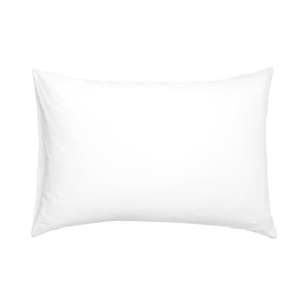 Kuddar - ERBJUDANDE PÅ TEXTIL - Polyester - 50x70 cm - Vit Set om 2 Vit