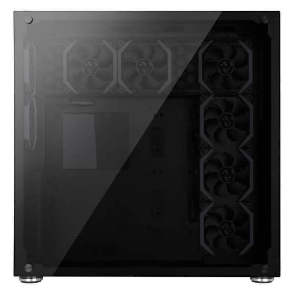 ABKONCORE R780 Sync PC CASE - RGB-bakgrundsbelysning - Svart - Härdat glas - E-ATX-format (ABKO-RMS-780-SYNC)