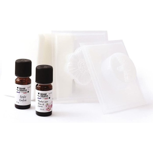 DIY Sæbe Kit - Graine Créative - Sheasmør - Hvid - Barn - Unisex Flerfärgad