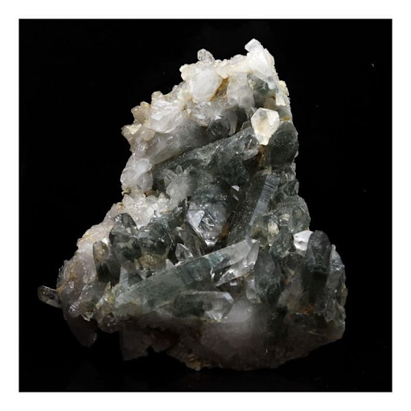 Kvarts fantom - ABIJOUX - Les Deux Alpes - 458 ct - 75x58x25 mm - Autenticitetscertifikat