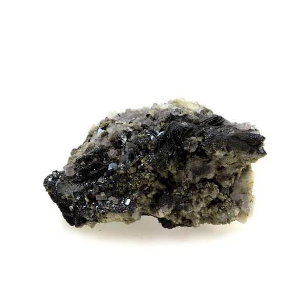 Hematiitti + harmaa fluoriitti 246,2 karaattia Grå