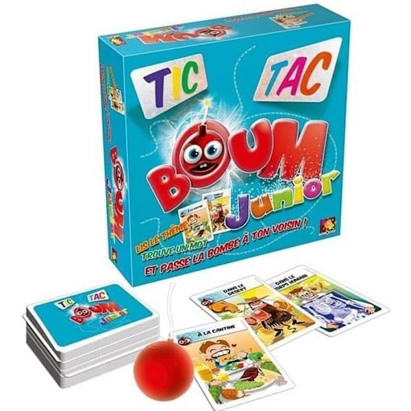 Tic Tac Boum Junior Eco Pack - Asmodee - Lautapeli Grön