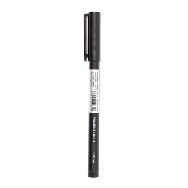 Sortpigmenteret tusch 0,3 mm Svart