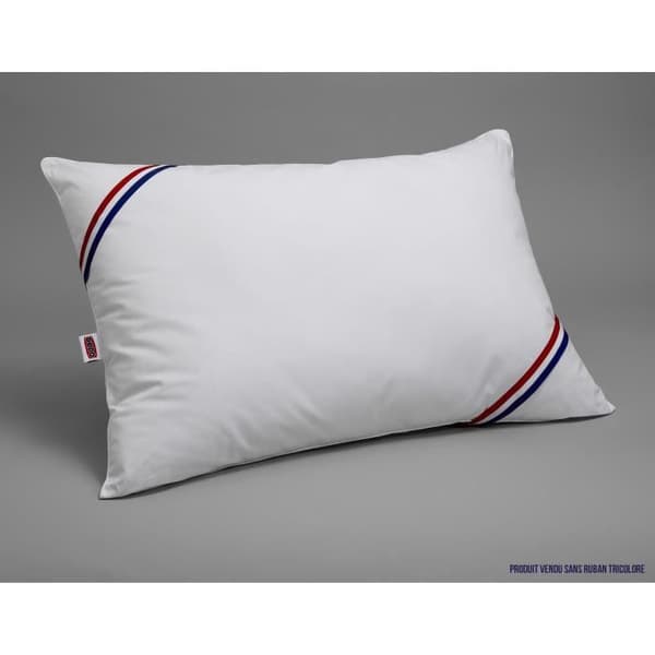DODO Set med 2 trendiga kuddar 50x70 cm - 100% polyester Vit