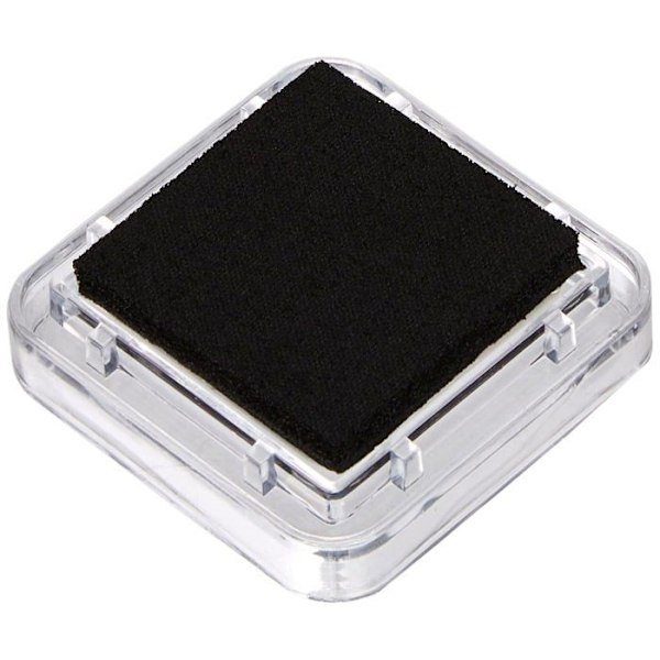 Tampon encreur til dekoration Aladine - 19546 - Encreur Izink Quick Dry, Sort, 5 x 5 cm