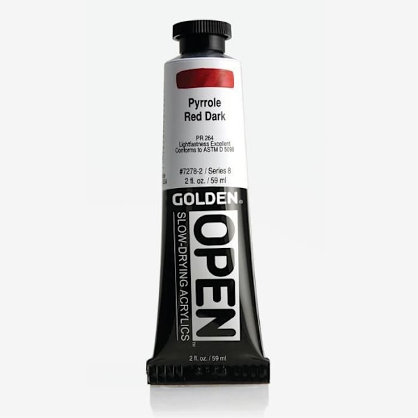 Golden Open 60ml Pyrrole Red Dark VIII