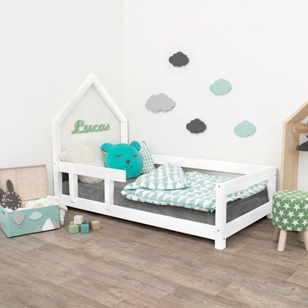 Valoisa POPPI 120 x 180 valkoinen lapsivuode 2 Vit