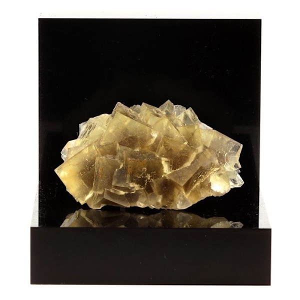 Sten og mineraler. Fluorit. 392,6 ct. Arbouet, Pyrénées-Atlantiques, Frankrig. Sjælden.
