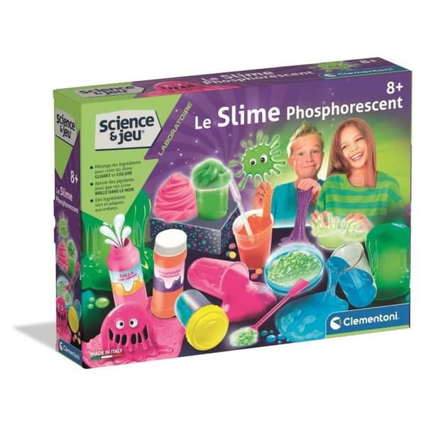 Det fosforescerande slime CLEMENTONI