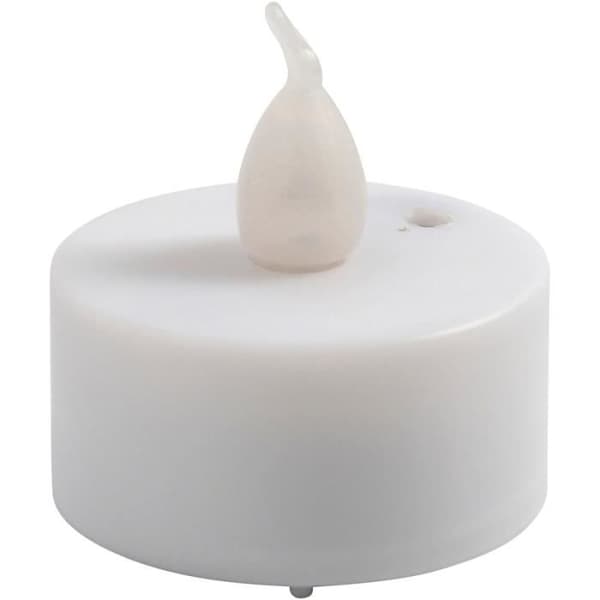 LED Värmeljus - Sortiment - 3,8 cm - 6 st - Plast - Batteridriven