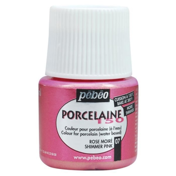 PEBEO Porslinsskimmerfärg 45ml: Rosa skimmer