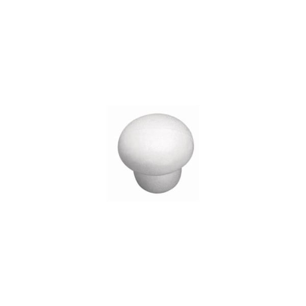 Champignon i Polystyren 7,5 cm Vit