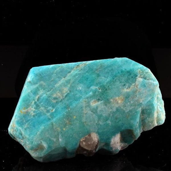 Stenar och mineraler. Amazonit. 763,5 cent. Konso, Etiopien. Grön