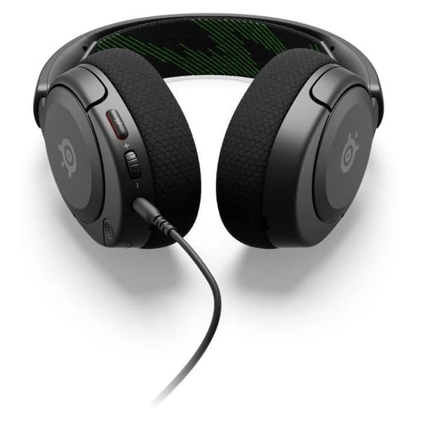 SteelSeries Arctis Nova 1X Gaming Headset med Mikrofon, Kablet, Multiplatform, Sort Svart