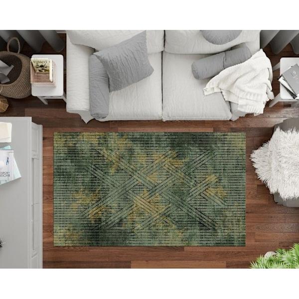 Mattan - FISUN - Grön - 80x150 cm - Halkfri - Maskintvättbar - Modern Grön