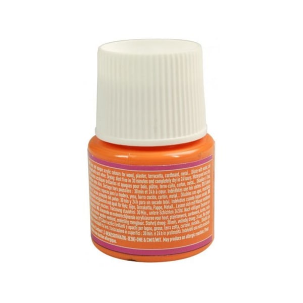 Akrylmaling - PEBEO - Deco - Blank - 45 ml - Halloween Orange Orange