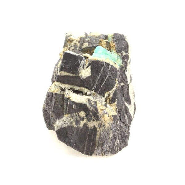 Sten og mineraler. Smaragd. 1113,20 øre. Muzo-minen, Boyacá-afdelingen, Colombia. Grön
