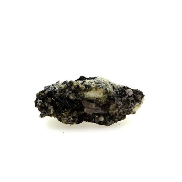 Hematite + Grå Fluorit 120,4 karat Grå
