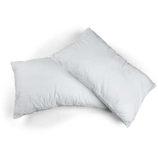 Pude - Kampagne Linned - 50x70cm, 60x60cm, 65x65cm - 100% Polyester - Blødt - Oeko-Tex Vit