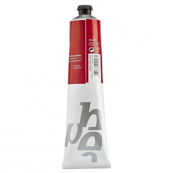 Olie maling - Pébéo - Studio XL - 200 ml - Mørk Cadmium Rød - Mixte Mörk kadmiumröd