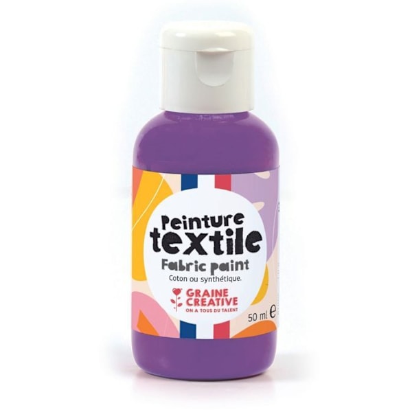 Tekstilmaling 50 ml - violet Lila