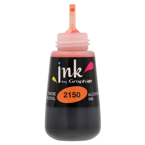 'Tusch fra Graph'it marker Genopladning 25 ml 2150 Mango' 2150 Mango