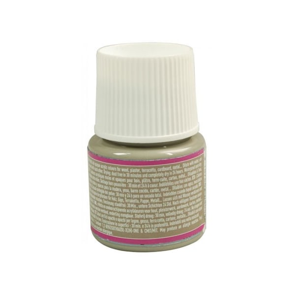 Akryylimaali - Pébéo - P.BO Déco - Mattaharmaa - 45ml - Mattapinta Grå