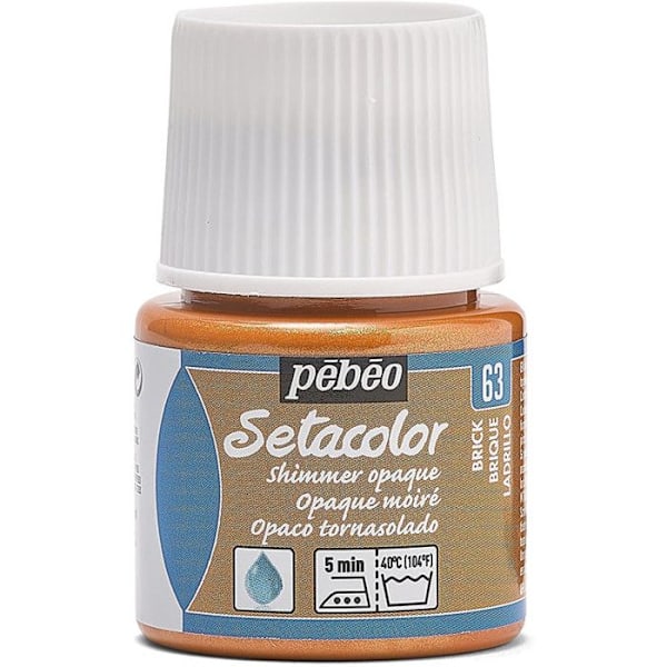 Kangasmaali - Pébéo - Setacolor Aloitussetti - Opak Matt - 12 Pulloa 20 ml - Modernit Värit Flerfärgad