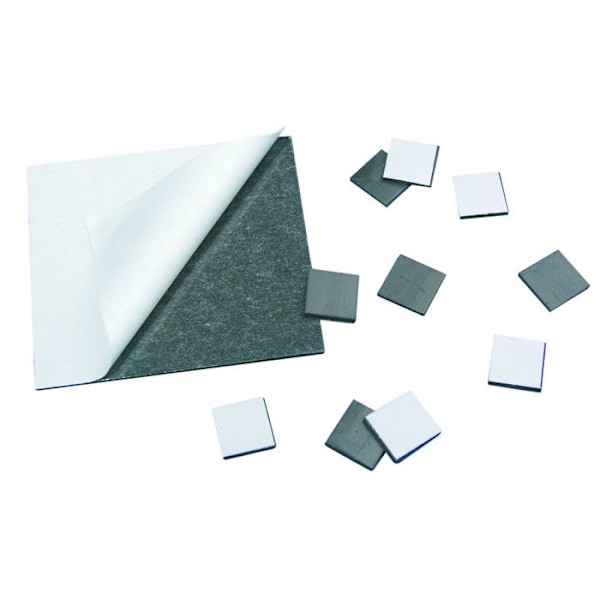 Itsekiinnittyvä magneettilevy 80 x 75 mm Svart
