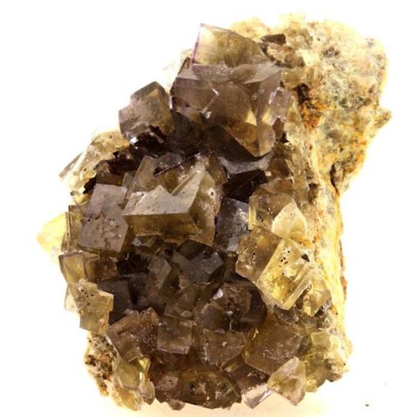 Sten og mineraler. Fluorit. 378,0 ct. Valzergues, Aveyron, Occitanie, Frankrig..