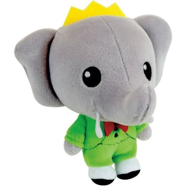 Samlarplush elekfant - JEMINI - BABAR - Kid'collect +/- 13 cm