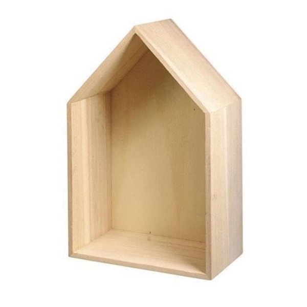 Dekorationsramme - RAYHER - 24 cm - Ubehandlet træ - Unisex - Voksne Rå træ