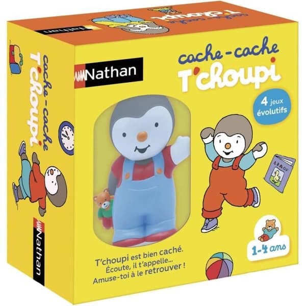 NATHAN T'choupi - Kätkekätkä Flerfärgad